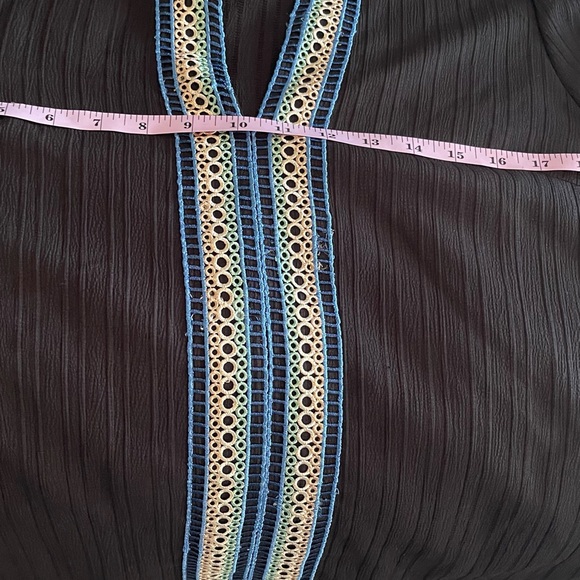 Embroidered Black Blouse - Picture 8 of 14